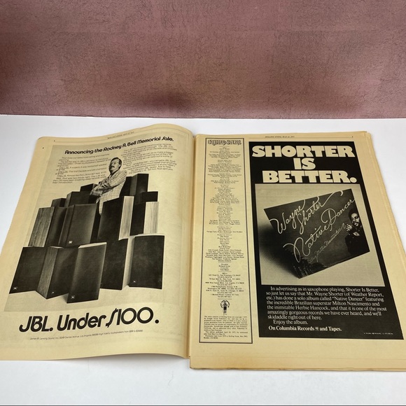 Vintage Rolling Stone Magazine Carly Simon Zeppelin Hendrix May 22, 1975 Music - Picture 3 of 6